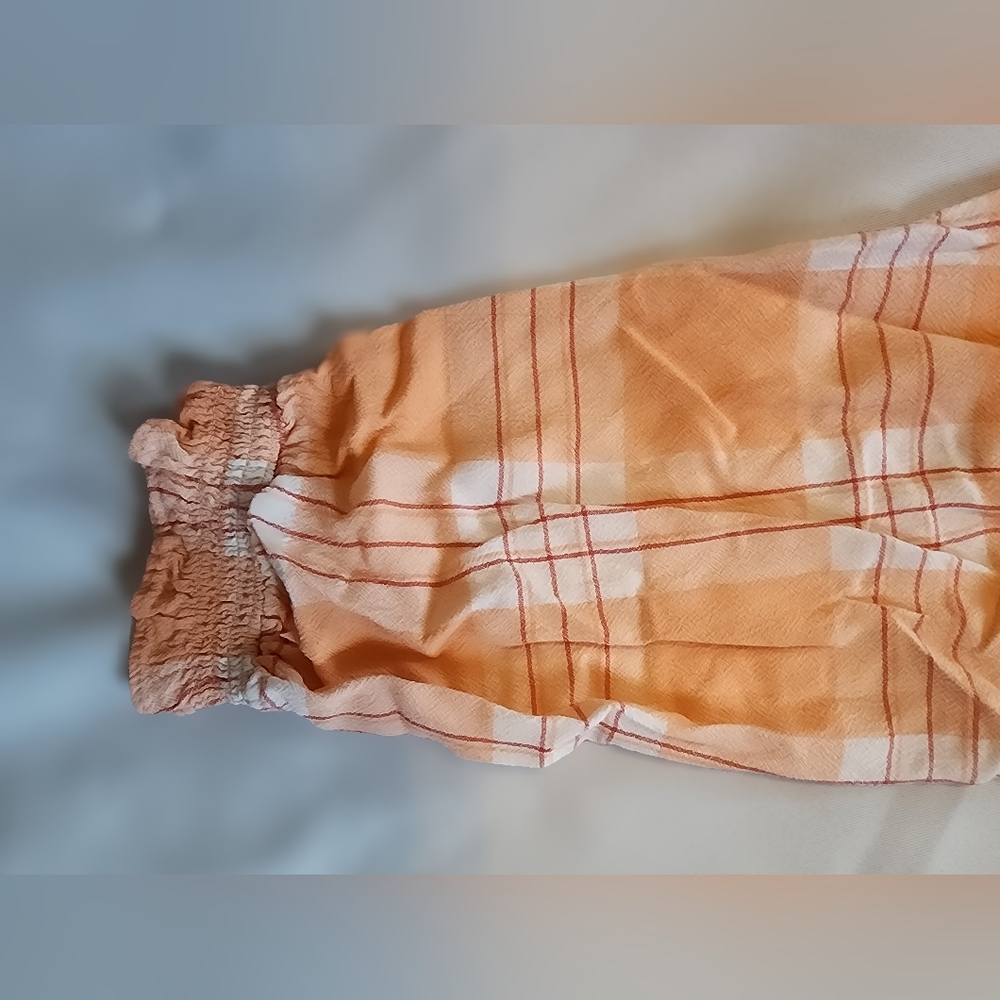 Torrid Blouse, Orange Plaid (2/2X) - Picture 5 of 8